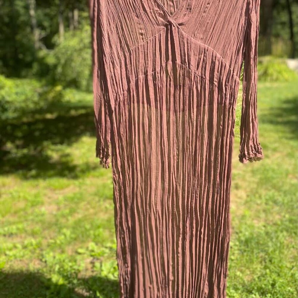 Vintage Crinkly Dress